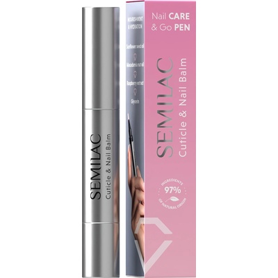 Semilac Nail Care Cuticle & Nail Balm in Pen regenerační balzám na nehty a nehtovou kůžičku 3 ml