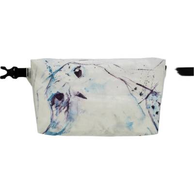 High Tail Designs Fanny Pack v1.5 Curious Hawk bílá/modrá