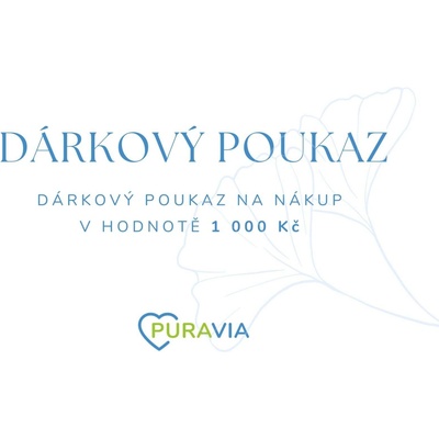 Dárkový poukaz 1 000 Kč