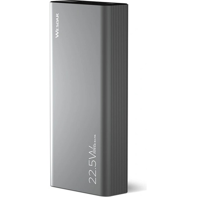 Wesdar Външна батерия S301, 20000 mAh, сива (2101050012)