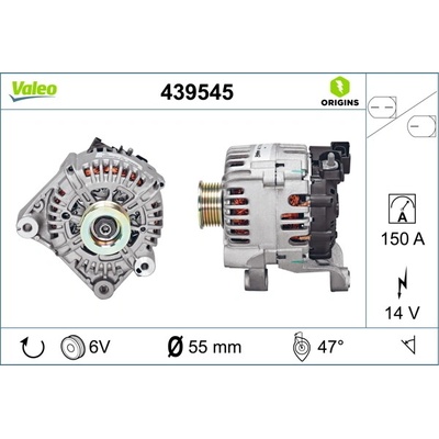 generátor VALEO 439545