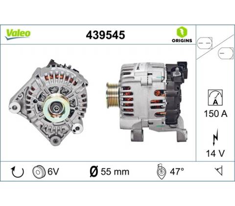 generátor VALEO 439545