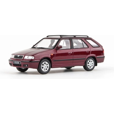 Abrex škoda Felicia FL Combi 1998 Červená Hot Chilli Metalíza 1:43