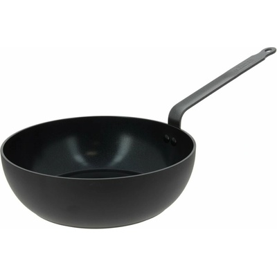 de Buyer Pánev na soté CERANOA 28 cm, černá, hliník