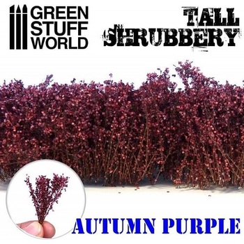 Dekorace Green Stuff World Tall Shrubbery: Autumn Purple