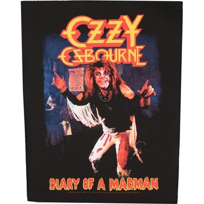 nášivka veľká OZZY OSBOURNE - DIARY OF A MADMAN - RAZAMATAZ - BP1344