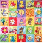 Niny Игрална постелка NINY, 145x145см (700030)