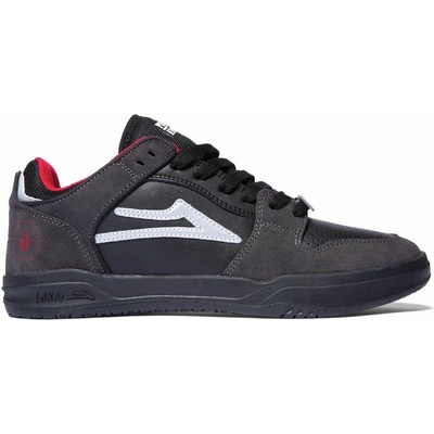 Lakai Public Enemy Telford Low Black/Charcoal Suede