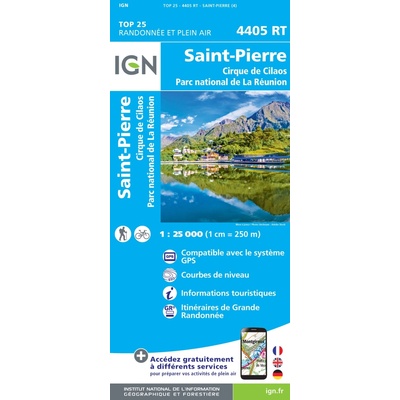 Saint-Pierre. La Reunion 1 : 25 000