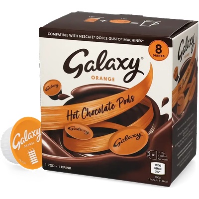 Galaxy | Orange горещ шоколад - 8 капсули за Dolce Gusto