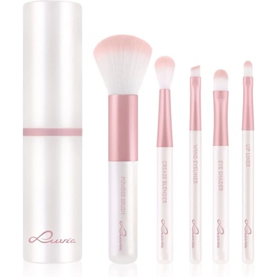 Luvia Cosmetics Travel Set комплкет четки с калъф на път Candy