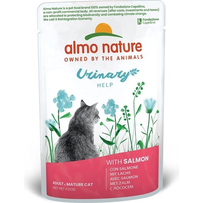 Almo Nature Urinary Help Losos 30 x 70 g