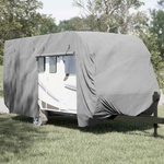 vidaXL Покривало за каравана сиво 550x250x220 cm Нетъкана материя (4015866)