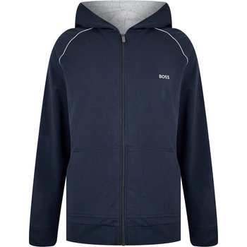 Image 1 of HUGO BOSS Суичър Boss Men's MixMatch Zipped Hoodie Full-Zip Closure - Dark Blue 403