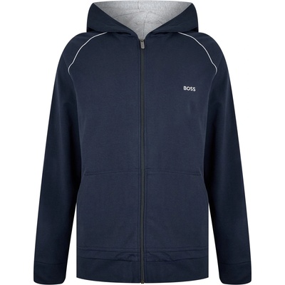 HUGO BOSS Суичър Boss Men's MixMatch Zipped Hoodie Full-Zip Closure - Dark Blue 403