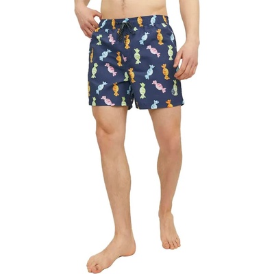 Бански гащета Jack & jones Funny swimming shorts - Blue (Navy Blue)