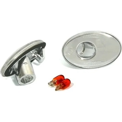 Кристални мигачи Opel Astra F / Corsa B / Corsa C / Tigra - хром (SO01)