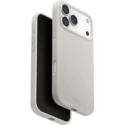 Uniq Калъф за зареждане Uniq Lino iPhone 17 Pro Max Magclick - сив (8886463694985)