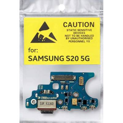 Nabíjecí Deska pro Samsung S20 5G USB Port Originál Zila SM-G981