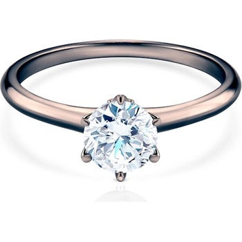 SAVICKI Годежен пръстен The Journey: черно злато, диамант