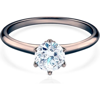 SAVICKI Годежен пръстен The Journey: черно злато, диамант