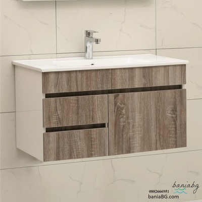 Inter Ceramic Долен конзолен pvc шкаф за баня icp 8146