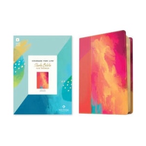NLT Courage for Life Study Bible for Women, Filament-Enabled Edition (Leatherlike, Fierce Pink) | Tyndale, Ann White (ISBN: 9781496477705)