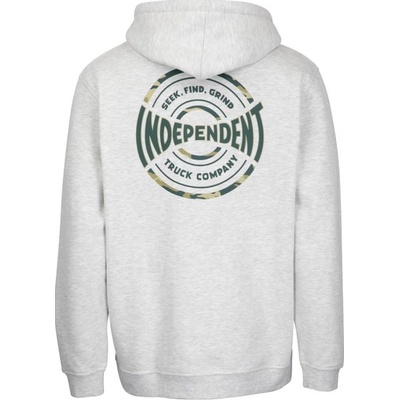 Independent mikina SFG Concealed Hood Athletic Heather