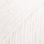 DROPS Design Alpaca Uni Colour 101 White Плетива прежда (1046101)