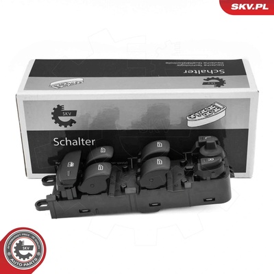 Spínač, zvedací zařízení oken ESEN SKV 37SKV213
