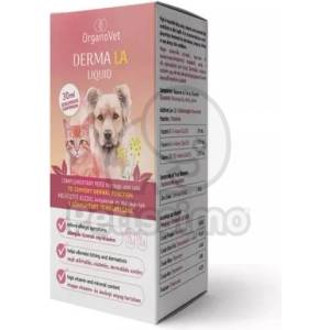 OrganoVet Derma LA - хранителна добавка под формата на масло за кожни проблеми при кучета и котки 30 мл