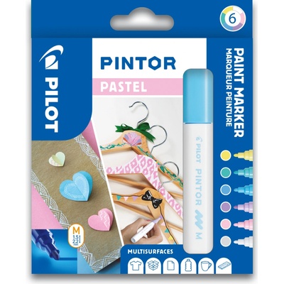 Pilot Pintor popisovač píšící na téměř všechny povrchy pastelové barvy široký hrot M – Zboží Dáma