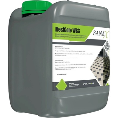 Sanax Ochranný a zpevňovací prostředek na porézní povrchy, dlažbu a spáry vyplněné pískem. | ResiCote WB3 - 10kg