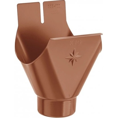 KJG Kotlík žlabový 330 / 100 mm měděno hnědý