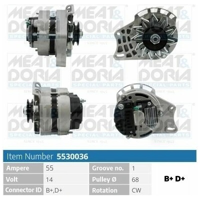 Generátor MEAT & DORIA 5530036