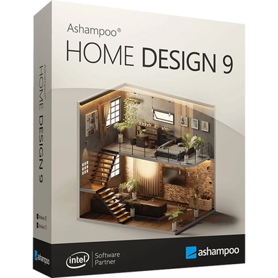 Ashampoo Home Design 9 1 zařízení Lifetime Elektronická licence