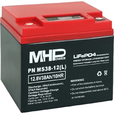 MHPower LiFePO4 MS38-12(L) 12V 38Ah LC1-M6