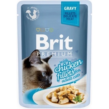 Brit Premium Cat Delicate Fillets in Gravy Chicken 85 g
