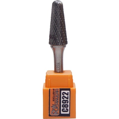 RICHMANN Kolíková fréza do kovu, stopka 6 mm | zaoblený kužel 12x28 mm