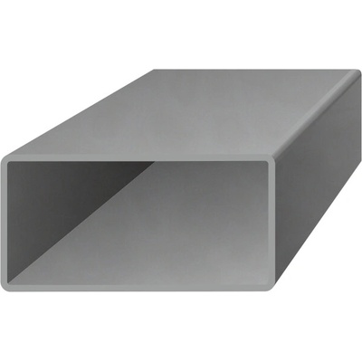 Uzavřený profil 40 x 20 x 2 x 3000 mm, černý S235, hladký
