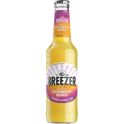 Bacardi Breezer Passionfruit Mango 4% 0,275 l (holá láhev)