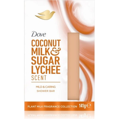 Dove Milk & Sugar Lychee почистващ твърд сапун 141 гр