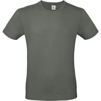 B&C E150 krátký rukáv khaki millennial