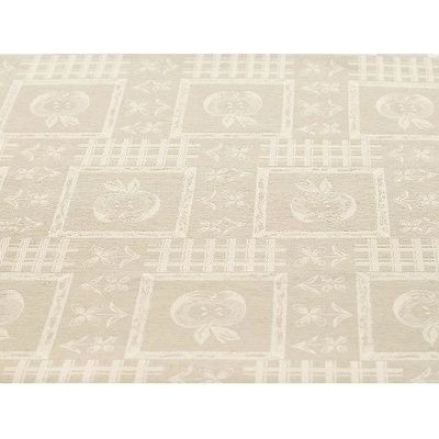 SCANquilt ubrus KANA jablíčka lněná 150x220 cm