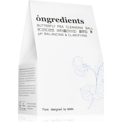 Ongredients Butterfly Pea Cleansing Ball почистващ сапун за лице с антиоксидантен ефект 110 гр