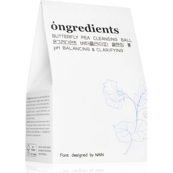 Ongredients Butterfly Pea Cleansing Ball почистващ сапун за лице с антиоксидантен ефект 110 гр