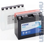 Exide 10Ah 160A left+ YT12B-BS