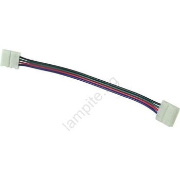 Polux Гъвкав бифациален connector за RGB LED ленти 4pin 10 мм (SA0598)