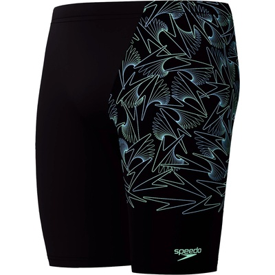 Speedo hyperboom v-cut jammer black/green s - uk32