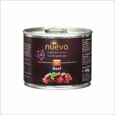 NUEVO CAT Adult hovädzie 200 g